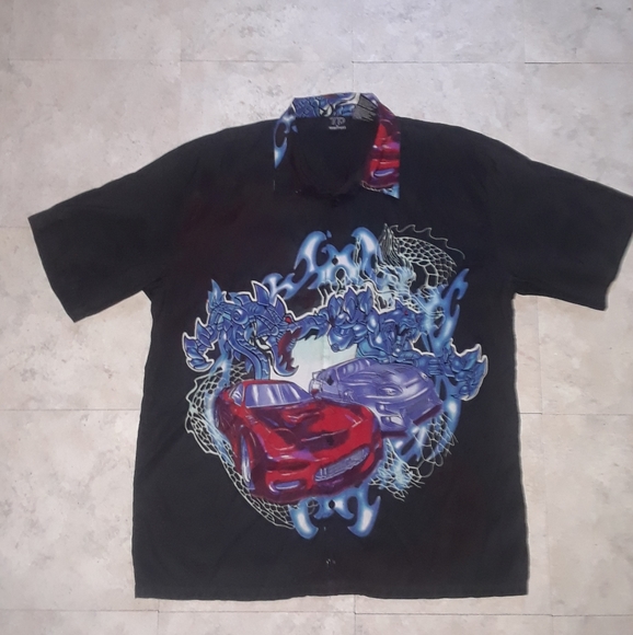 Other - Rare Vintage Racing button down